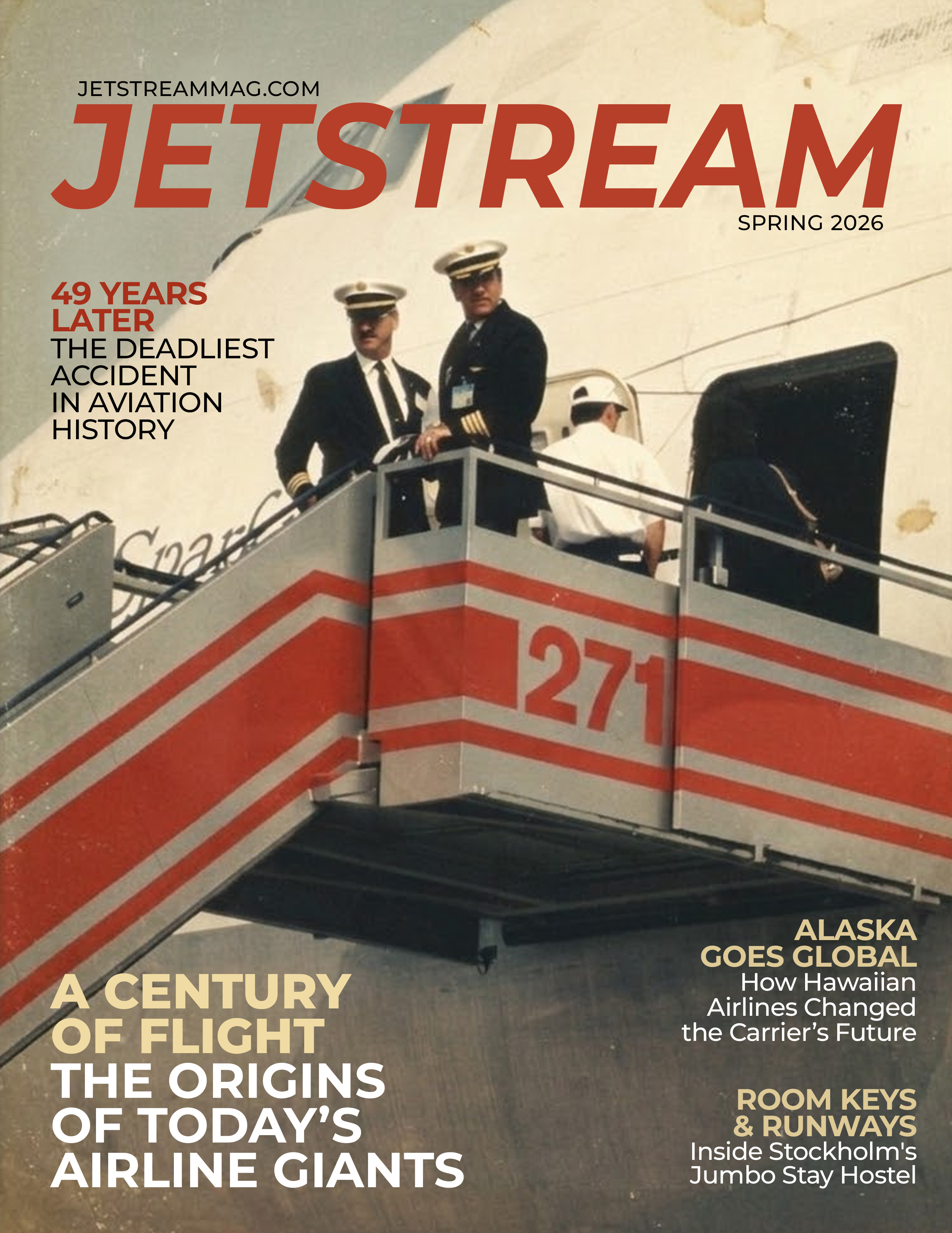 Jetstream cover — top stack